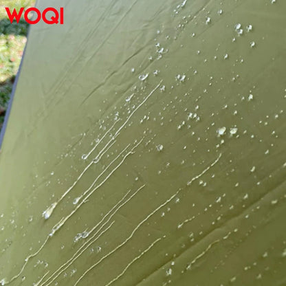 WOQI Large 3m Camping Tarp Multi-Function Hammock Rainfly Hot Selling 3-4 Person Tent with Pole Accessory