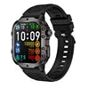 Outdoor Smart Watch for Men 1.96'' Rugged Smartwatch for IPhone and Android IP68 Waterproof Fitness Tracker Watch