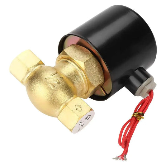 1/2 Inch Brass Solenoid Valve for Hot Water Steam High Pressure Electric Control NC/DC12V/DC24V/AC110V/AC220V High OEM by PDG ibma