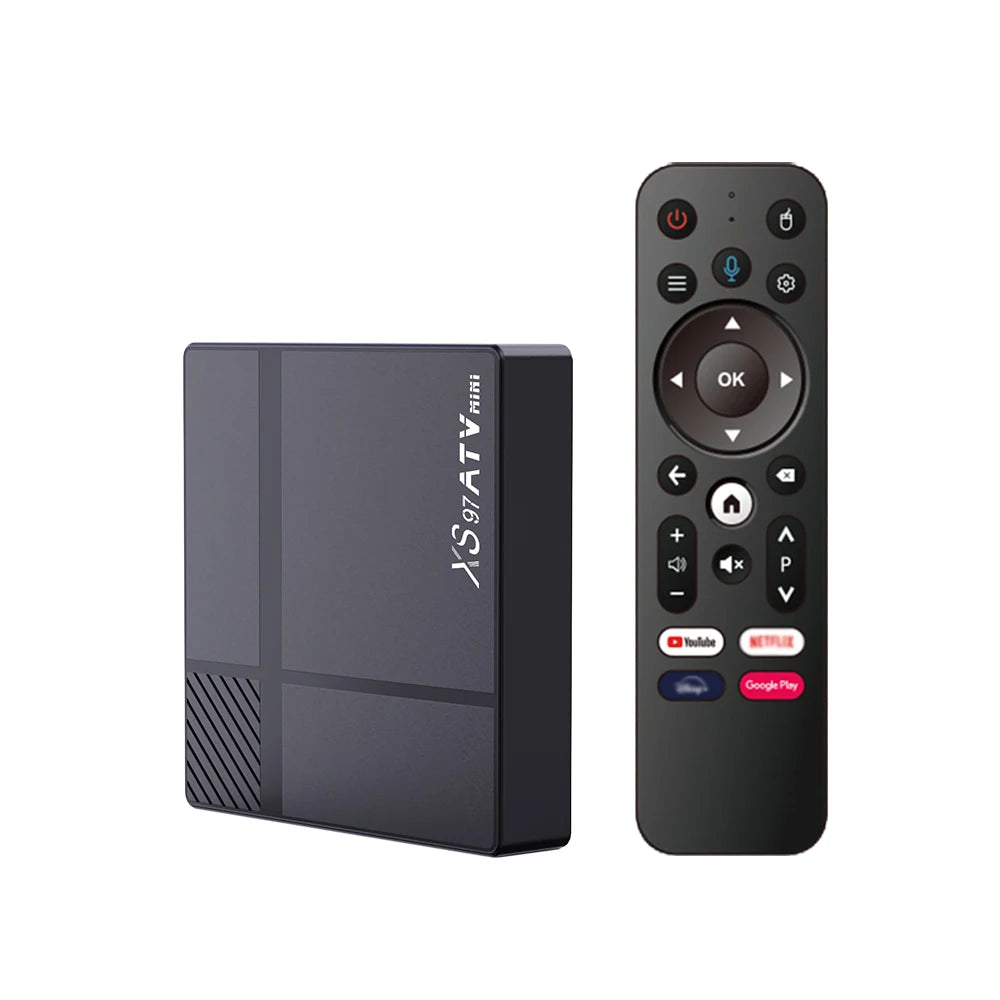 New Arrivals XS97 Private Model ATV MINI Allwinner H618 Processor 6K Android 12 Media Streamer Mini TV Box