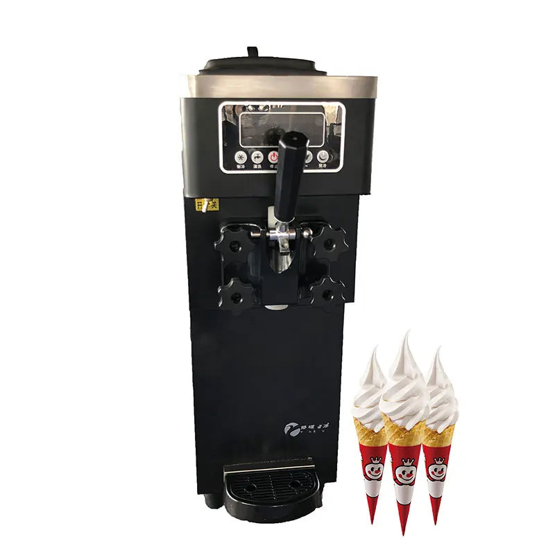 Small Commercial Ice Cream Maker  for Food Truck Mobile Cafe Portable Design Easy Operation Space Saving Cream Ice Machine