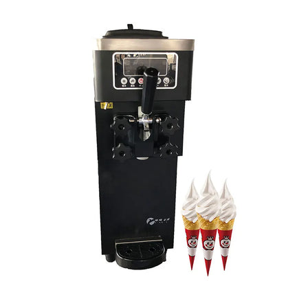 Small Commercial Ice Cream Maker  for Food Truck Mobile Cafe Portable Design Easy Operation Space Saving Cream Ice Machine