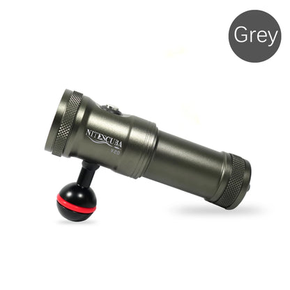Nitescuba V20 Diving Led Video Light Glare 2000 Lumen Astigmatism Lamp Focus With Red Light Tg6 Gopro Underwater Photography