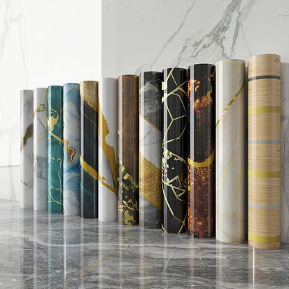 Modern Geometric Waterproof 3D Foam PVC Wall Sticker Roll Self Adhesive Peel Stick Wall Panels for Interior Home Decoration