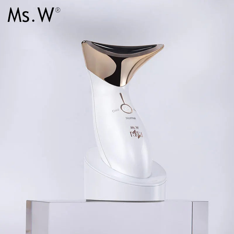 313 Ms.W Home Used Microcurrent Machine for Sale Neck Winkle Remover Weight Loss Body Slimming Beauty Face Neck Lifting Massager