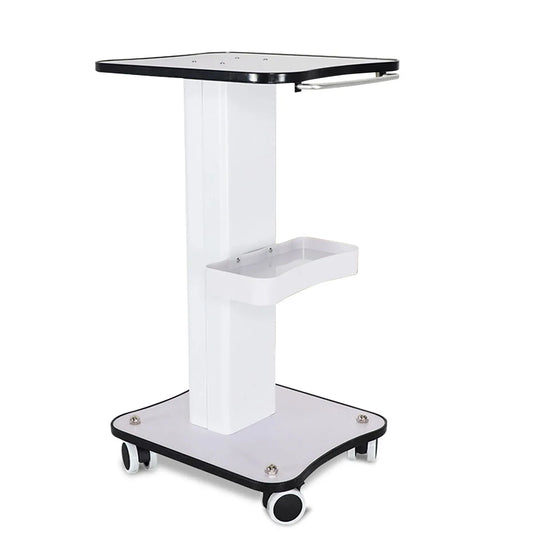 Standing Beauty Salon Trolley Cart with 4 Wheels Waterproof Plastic Material for Multipurpose Use in Living Room by PDG ibma