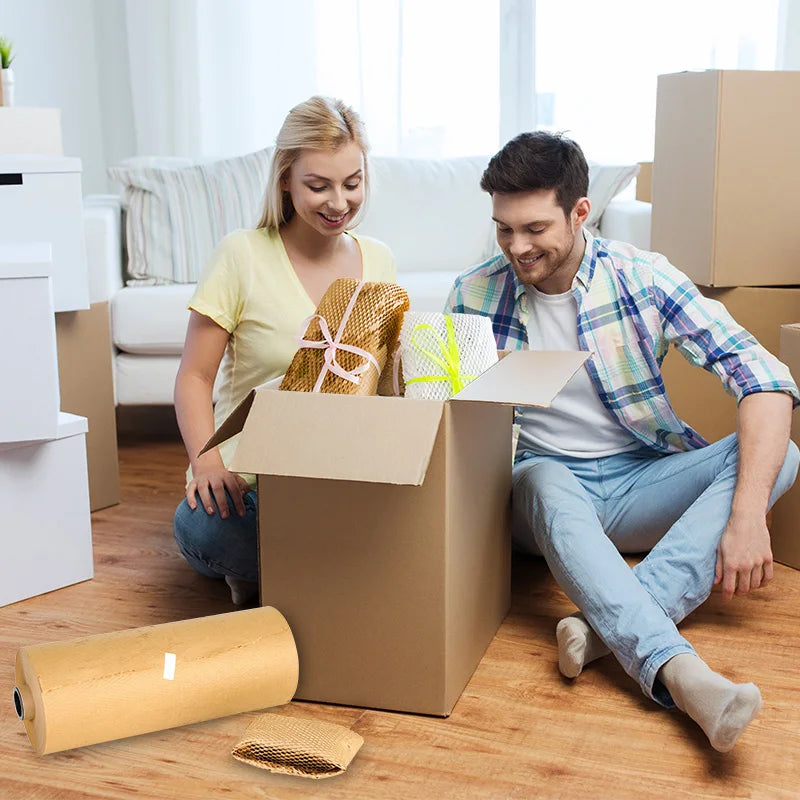 Hot Sale Filling Boxed Honeycomb Kraft Paper Wrapping Material Packaging Cushion