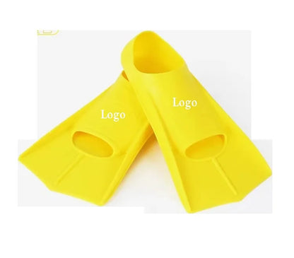 Sinodiving Wide Size Adult and Kids Scuba Fins Soft Silicone Surf and Swimming Pool Training Exercise Gear
