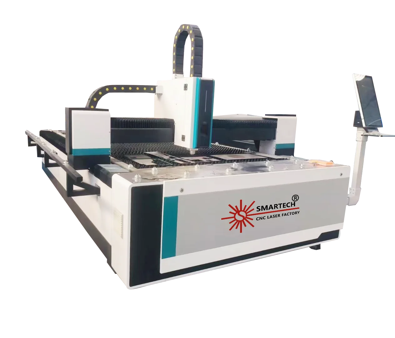 IPG Raycus MAX 3KW 4KW CNC Fiber Laser Cutter Machine Automatic Cyphcut for Fuji Metal Steel Pipe Tube Plate Cutting AI PLT