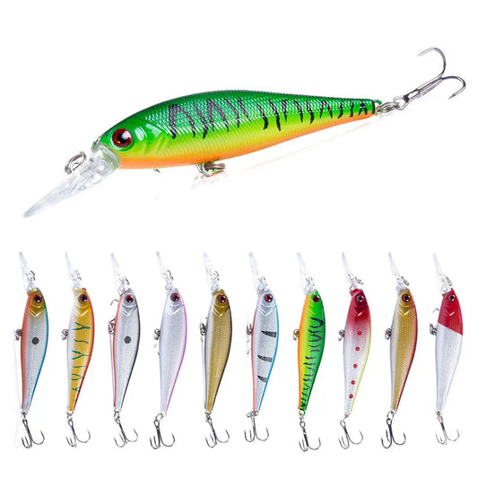 10.5CM/9.5G Saltwater Minnow Lure Fishing Lure 0.5-1.5M Sinking Bait by PDG ibma