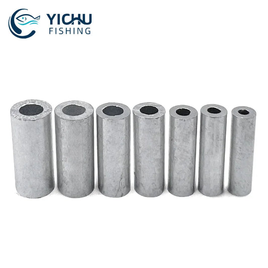 1000pcs Round Wire Rope Sleeve Aluminum Crimping Sleeve Fishing Line Connector Wire Rope Crimping Loop Sleeve by PDG ibma