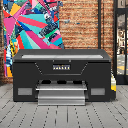 Black Friday XP1 Pro Full Automatic DTF Printer With XP600 Printhead and Auto Clean System for Custom Apparel Printing