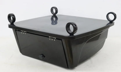 Universal T-Top Electronics Box Black SB200 Clamp on Overhead  Center Console Boat Marine Storage  by Raider Stryker
