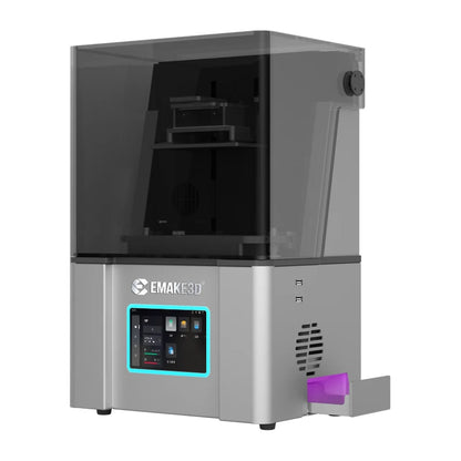 Emake3D 7 Inch 9K Dental 3D Printer with Curing Automatic Small Jewelry Printer with 1 Year Warranty New Model
