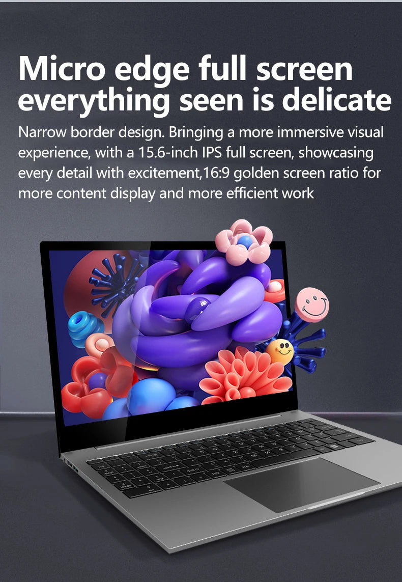 New Design 15.6'' Intel Notebook N5095 Win11 Laptop Computer China Factory Cheap Gaming Laptop Computers Laptops and Desktops