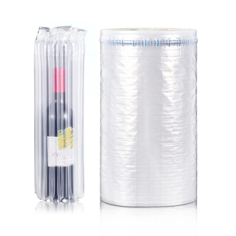 Factory Direct Custom Size Protective Cushioning Material Air Column Bag Shockproof Bubble Column Roll Protective Film Pocket