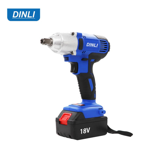 18V Cordless Lithium Impact Wrench Power Drill for Car Repair with Brush Motor Tool for Efficient Work by PDG ibma