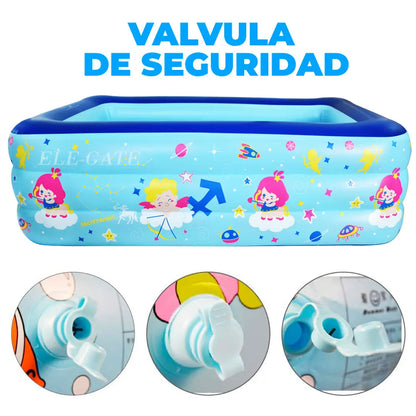 Family Inflatable Pool Mexico B2004 JUG.23.210*135*55
