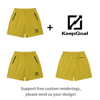 In Stock Custom Fitness Gym Running Hiking Water-Resistant Quick Dry Lightweight Multi-Pockets Outdoor Active Shorts for Men