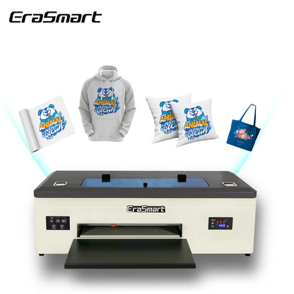 Erasmart Professional DTF Printer A3 A4 DTF Printer L1800 1390 Printing Machine Printer Kits