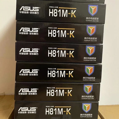 ASUS H81M-K Used Gaming Motherboard with Intel Socket 1151 for 4Generation Core I7/Core I5/Core I3/Pentium/Celeron Processors