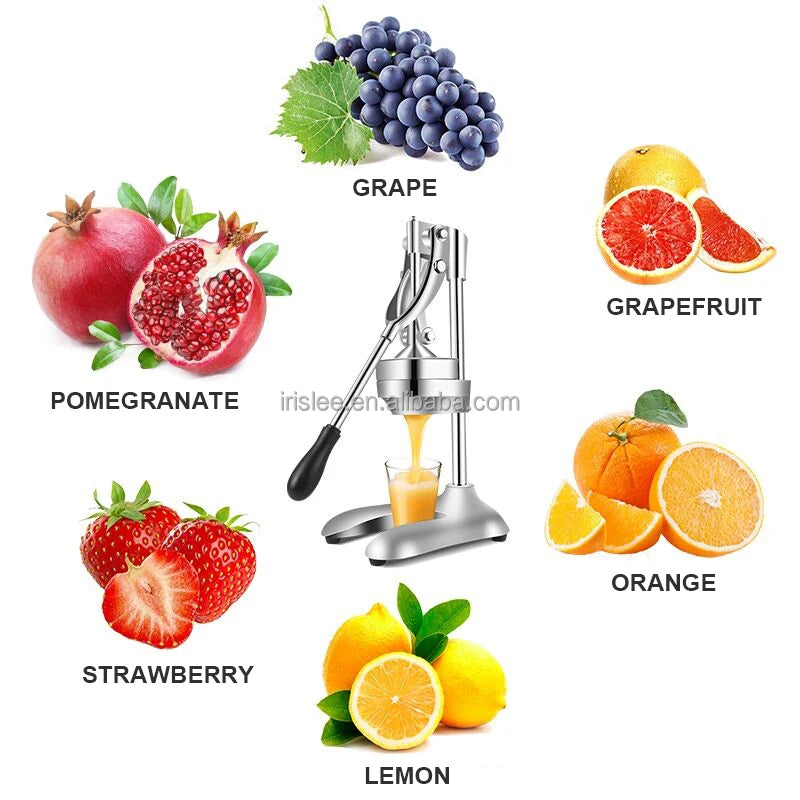 Manual Juice Squeezer Hand Pressure Juicer Pomegranate Orange Lemon Sugar Cane Juice Kitchen Bar Fruit Tools