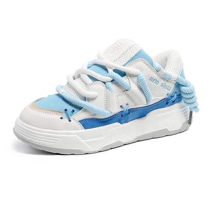 2025 Latest Brand Logo Custom Men Fashion Casual Sneakers Street Style Leather Flat Skateboarding Running Walking Shoes for Men