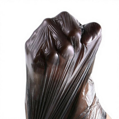 Cheap Black Trash Bags Bin Bags 10pcs Roll 50x70 70x90 80x110 90x120 110x120 Star Seal Bottom Household Garbage Bags Hot Sale