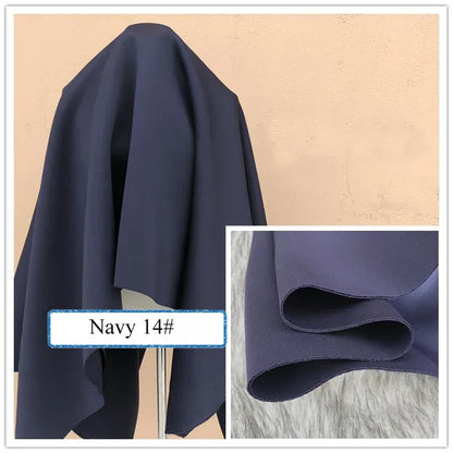 Stretch Spandex Knit Space Cotton Fabric Air Layer for Baseball Jacket Skirt Sewing DIY Face Mask Per Half Meter