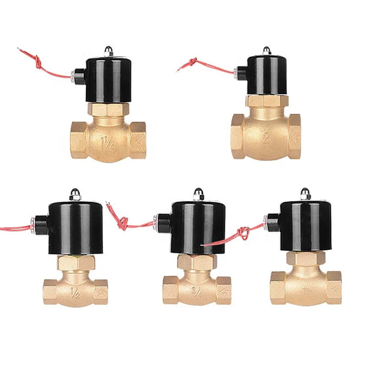 Factory Customized High Temperature Resistant Brass AC220V DN15 Water vapor pilot Solenoid Valve for Pass Steam by PDG ibma