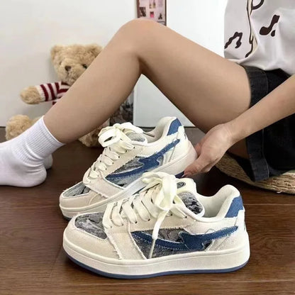 National Trend Niche Board Shoes Women Ins Trendy 2026 Spring Summer New Student Versatile Sports Casual Bread Shoes