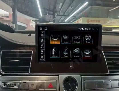 ZWNAV Android 11.0 Qualcomm 8 Core 128GB Car Radio for Audi A8 A8L D4 2004-2012 IPS Car Screen Stereo Audio Multimedia Player