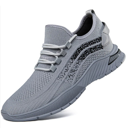 High Quality Fashionable Sports Leisure Shoes Breathable Flying Weave Soft Soled Outdoor Casual Shoes