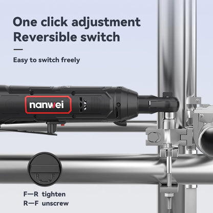 For NanWei 12V Electric Wrench Cordless Industrial & DIY Grade Power Drill Battery Operated Brushless Screwdriver NanWei Car Repair