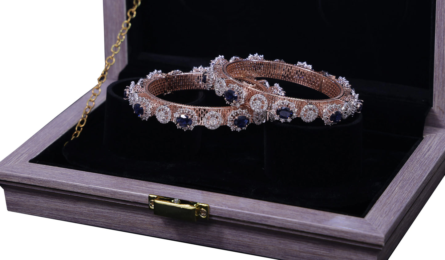 14K Rose Gold Oval Cut Diamond Pacheli Bangle 10.74 CT Lab Grown EF Color VS Purity Rhodium Plated Women's Timeless IGI
