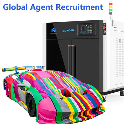 Mingda Md 600D Large Industrial 3d Printing Machine Carbon Fiber Car Bumper 3d Printer