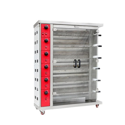 Restaurant 3 6 9 Grill Commercial Roasting Electric Chicken Roaster Rotisseries Machine Oven