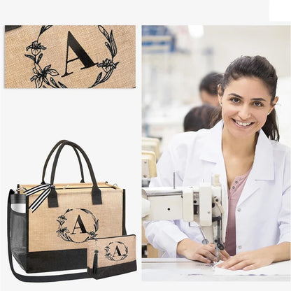 Wholesale Natural Eco Friendly Reusable Inner Lamination Laminated Linen Hessian Beach Grocery Shopping Jute Burlap Tote Bag