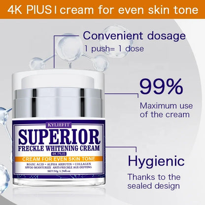 Own Brand Vitamin C Anti-aging and Wrinkles Anti Freckle Black Spots Whitening Face Cream in Saudi Arabia
