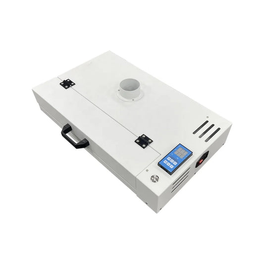 A3 Dtf Oven 30cm Dtf Oven Drying Dtf Oven with Fume Extractor Semi-automatic Adhesive Powder Baking for PET Film Sheet Dryer by PDG ibma