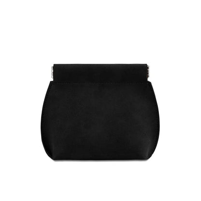 Thickened PU Leather Pouch Small Cosmetic Lipstick Automatic Closed Shrapnel Bag Makeup Packing Bag Jewelry Bag WIth logo