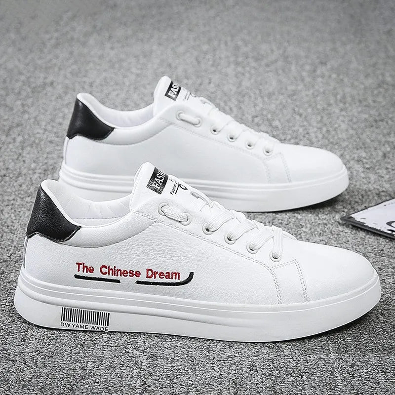 New Men's Shoes Summer Breathable Thin Mesh Anti Odor Casual White Board Shoes Versatile Men's Sports Shoes