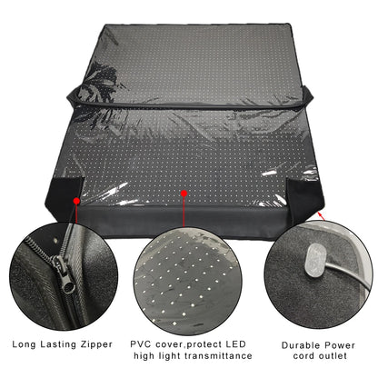 Infrared Light Therapy Cabin Sauna Sleeping Bag Full Body Pad LED Red Light Therapy Bed Equipment with Infrared Therapy