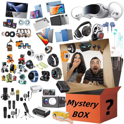 Mystery Blind Box Lucky Watches Headset Cellphone 3C Large Surprise Electronics with 5G Products Mystery with Items Gift Box