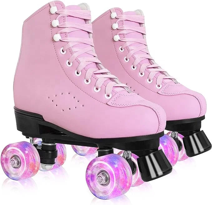EACH New Arrival Roller Skating Shoes Wholesale Rental Roller Skates 4 Wheels Quad Roller Skate Shoes for Women Adult Girls