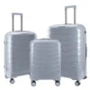 Elegant Pink Luggage Sets: 20/24/28 Inch Hardside Suitcases for Modern Travelers Durable Suitcase Trolley with Spinner Wheels