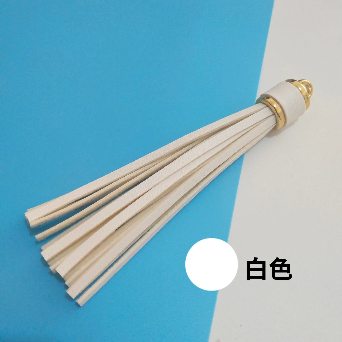 Length 10 cm Leather Tassel Artificial Leather Fringe for Festival Hangings Lantern Bag Bracelet Accessaries