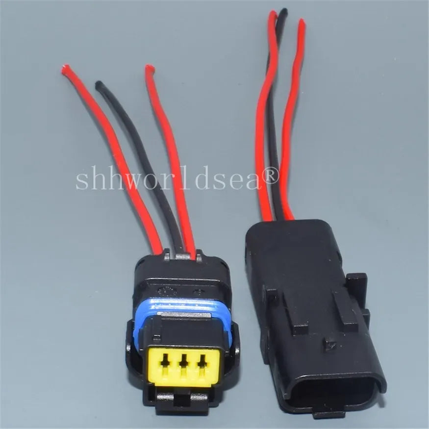 1PCS 2 3 4 5 6 Pin female automotive waterproof wire harness connector Electrical Plug for Peugeot Renault Citroen