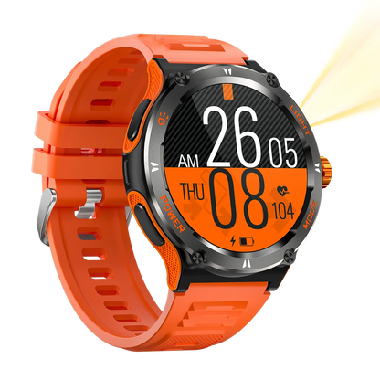 KT76 Da Fit Sport Smart Watch for Men 2024 High Quality 1.53\" HD Music Control Blood Pressure Heart Monitor Silicone Magnetic