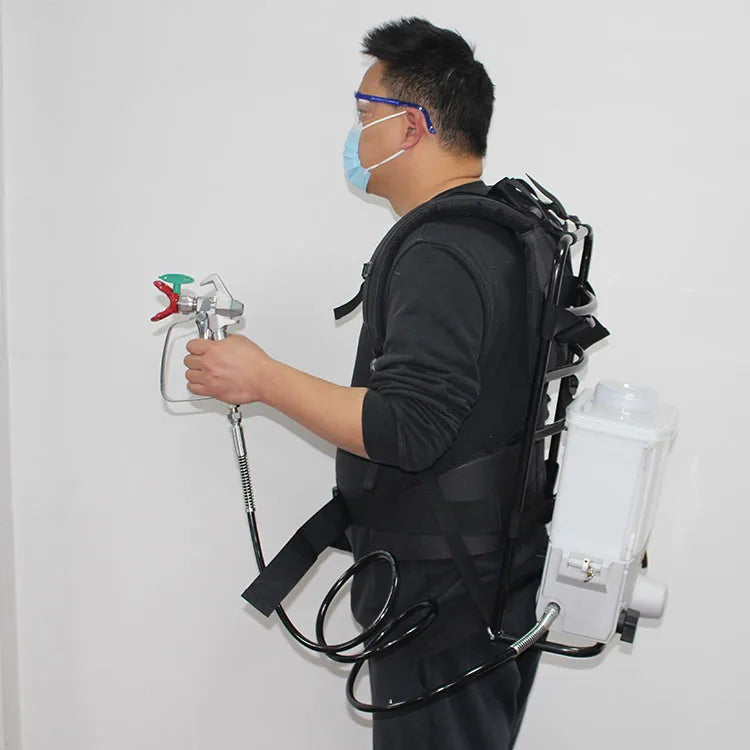 2025 High Quality 21V Li-Ion Battery Industrial Grade Brushless Motor 4000PSI Airless Paint Sprayer Electric Portable Spray Gun